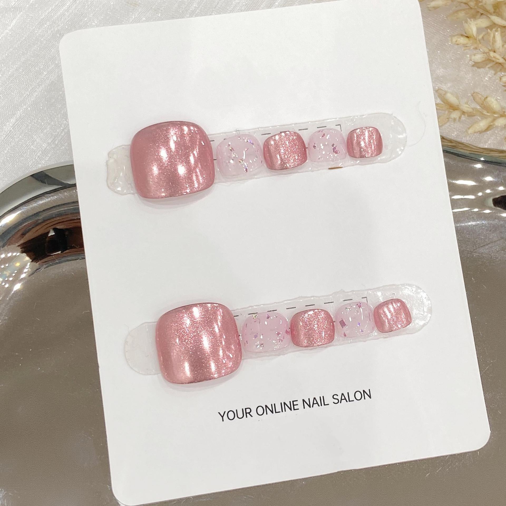 【Sen Nail】ホワイト系フットネイルチップ B1｜上品｜Sen Nail フットネイルチップ・ペディキュア