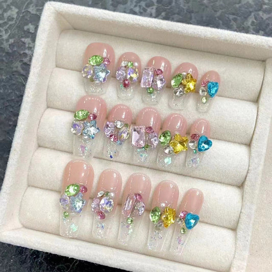 【Sen Nail】春夏フラワーネイルチップ セレクトコレクション｜爽やかニュアンスデザイン｜Sen Nail 日本向けネイルチップ 2