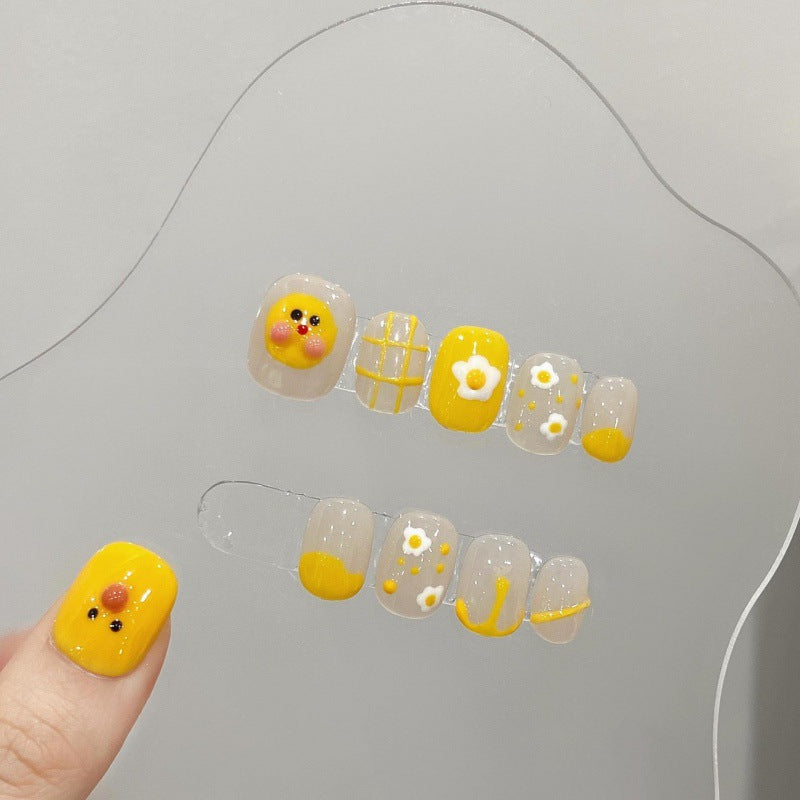 大人向けの清涼サマーネイルチップ。Sen Nailの涼しげなネイルデザインです。