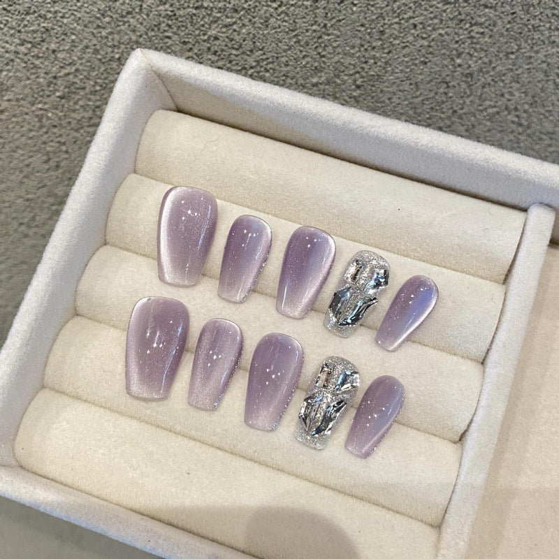 大人向けの清涼サマーネイルチップ。Sen Nailの涼しげなネイルデザインです。