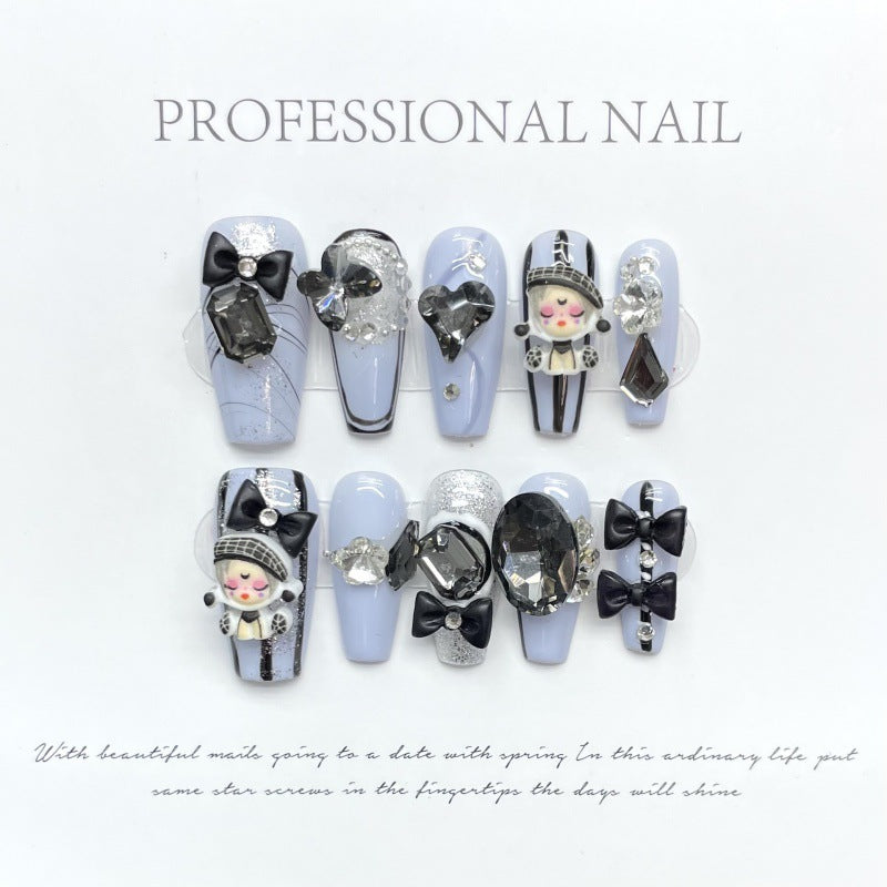 Sen Nail ヌーディーグラデーションネイルチップ｜ショートデザイン 詳細画像3、日常使いしやすい貼るネイルチップ