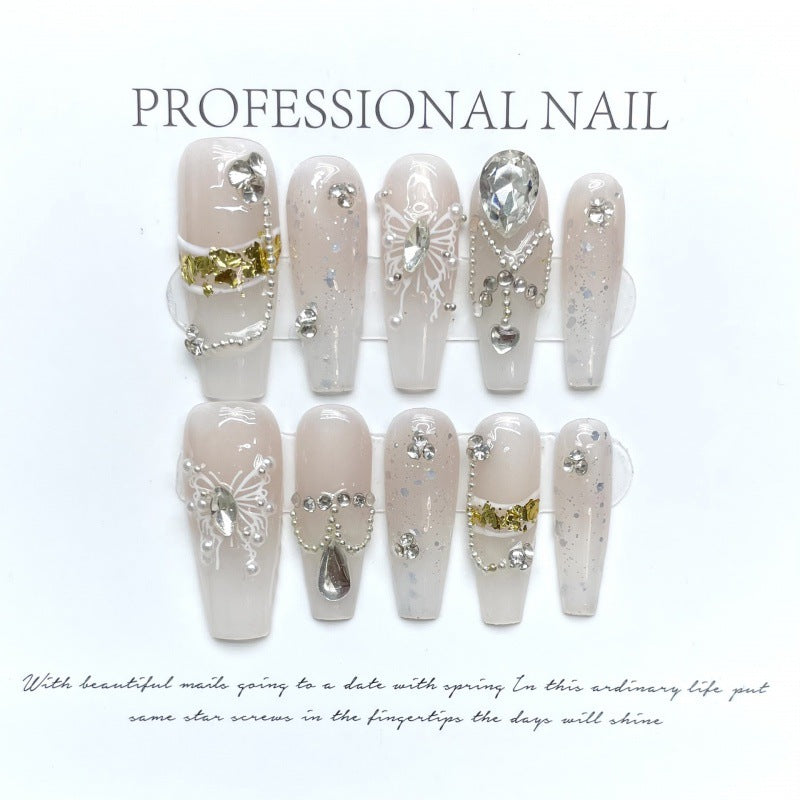 Sen Nail ヌーディーグラデーションネイルチップ｜ショートデザイン 詳細画像4、日常使いしやすい貼るネイルチップ