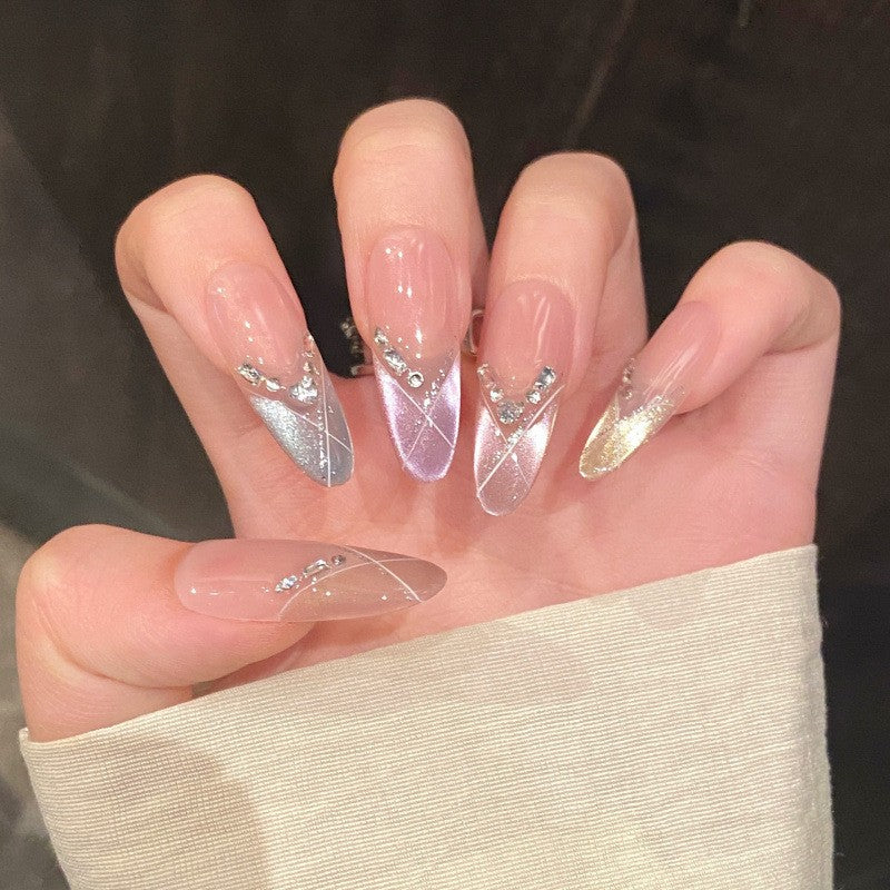 Sen Nail ヌーディーグラデーションネイルチップ｜ショートデザイン 詳細画像7、日常使いしやすい貼るネイルチップ