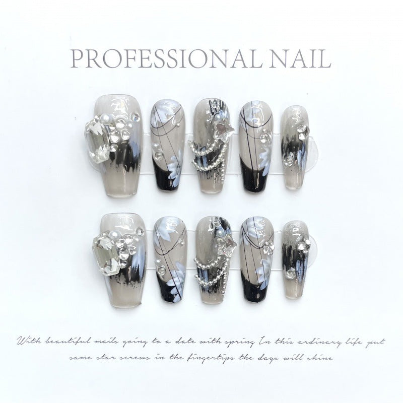【Sen Nail - Mix】デザイン＆長さランダム♡ 超ミックスネイル福袋！ 詳細画像5、ロングのSen Nailネイル福袋