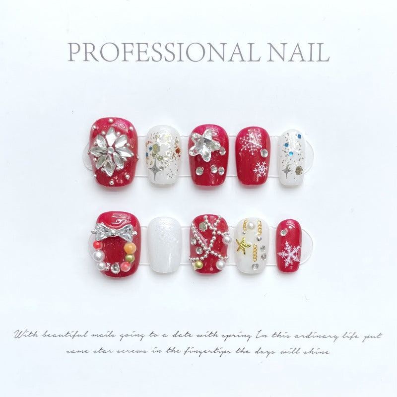 大人向けのヌーディーグラデーションネイルチップ。Sen Nailの上品なショートデザインです。