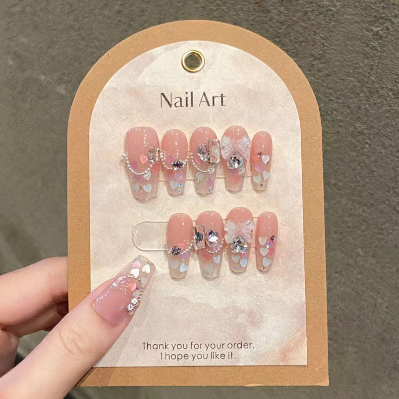 日常使いしやすい春夏フラワーネイルチップ。Sen Nailの爽やかなニュアンスデザインです。