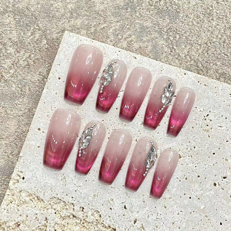 大人向けの春夏フラワーネイルチップ。Sen Nailの爽やかなニュアンスデザインです。