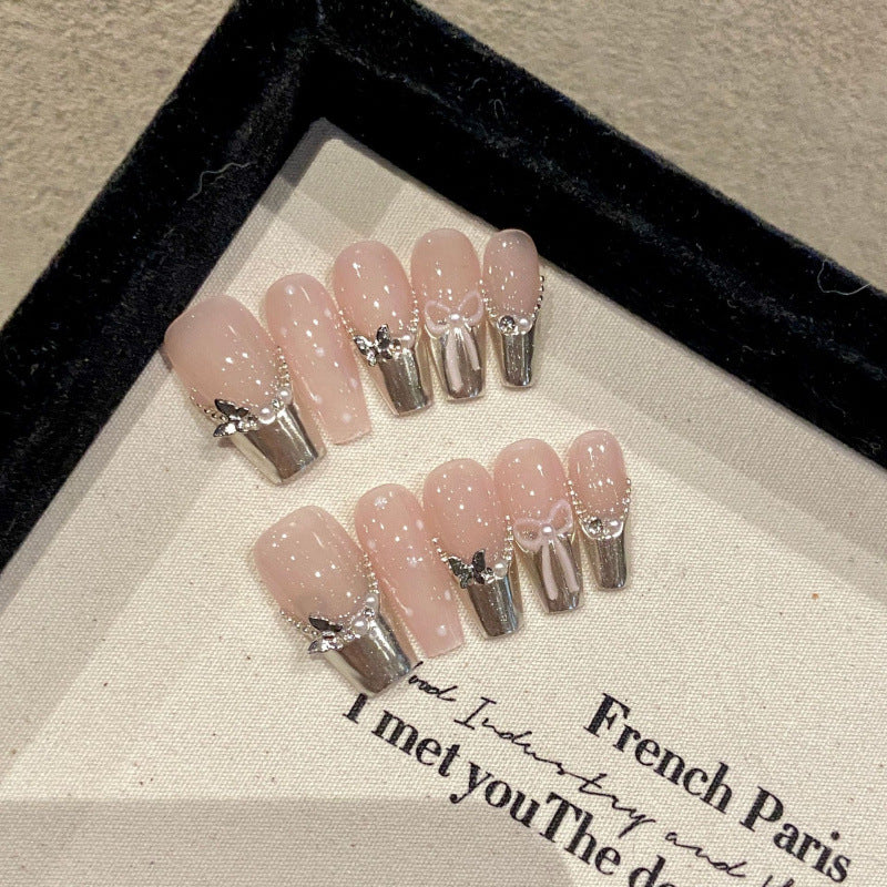 大人向けの春夏フラワーネイルチップ。Sen Nailの爽やかなニュアンスデザインです。